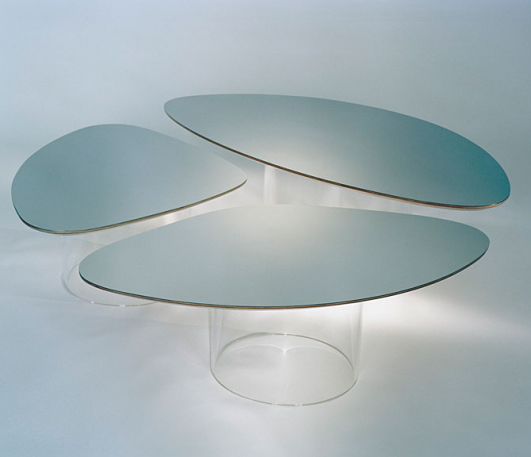 Nenuphar Miroir Table by Janette Laverriere - Perimeter Editions - Sold for roughly $35,000